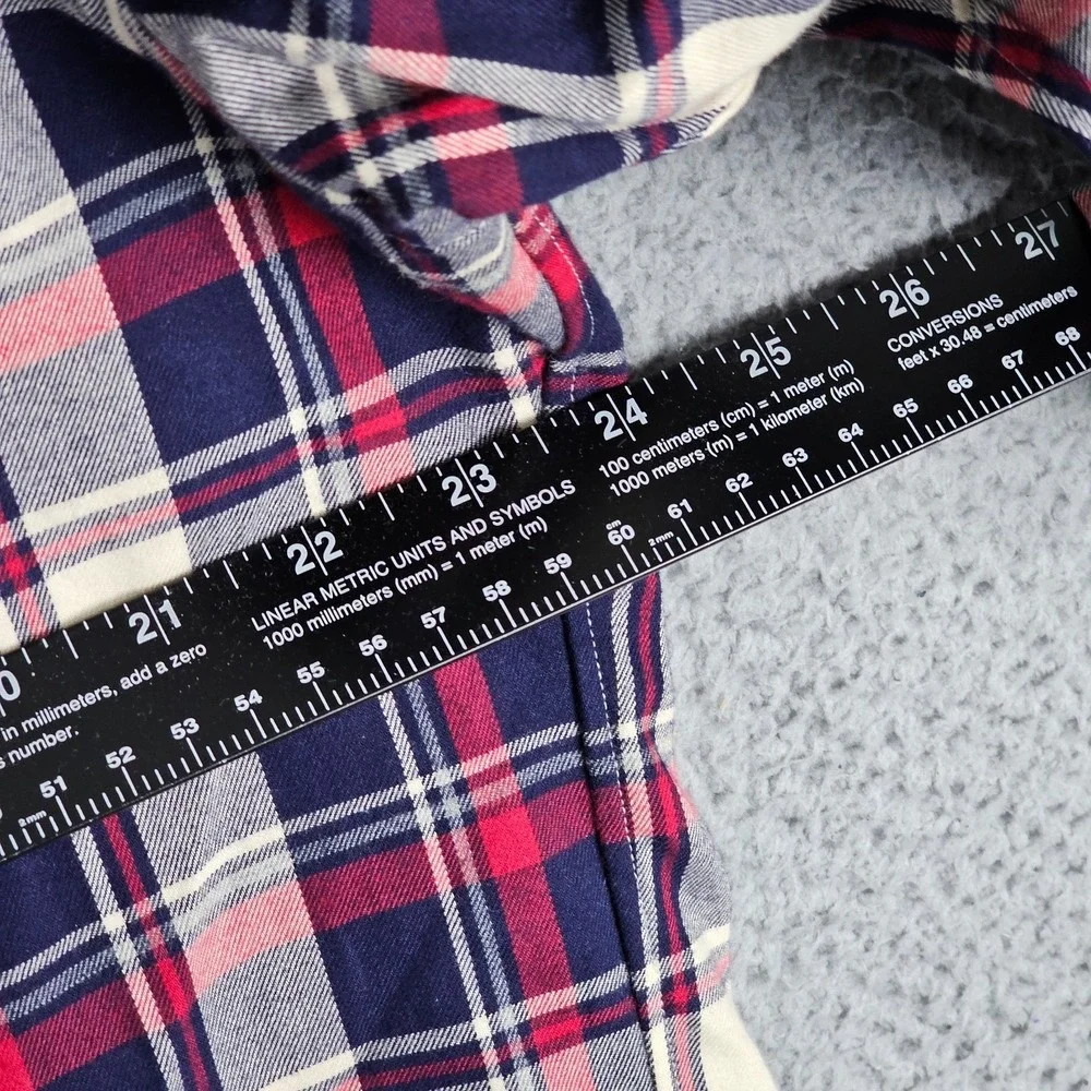 Polo Ralph Lauren Flannel Shirt Mens Large Plaid Long Sleeve Collared‎ Button-Up